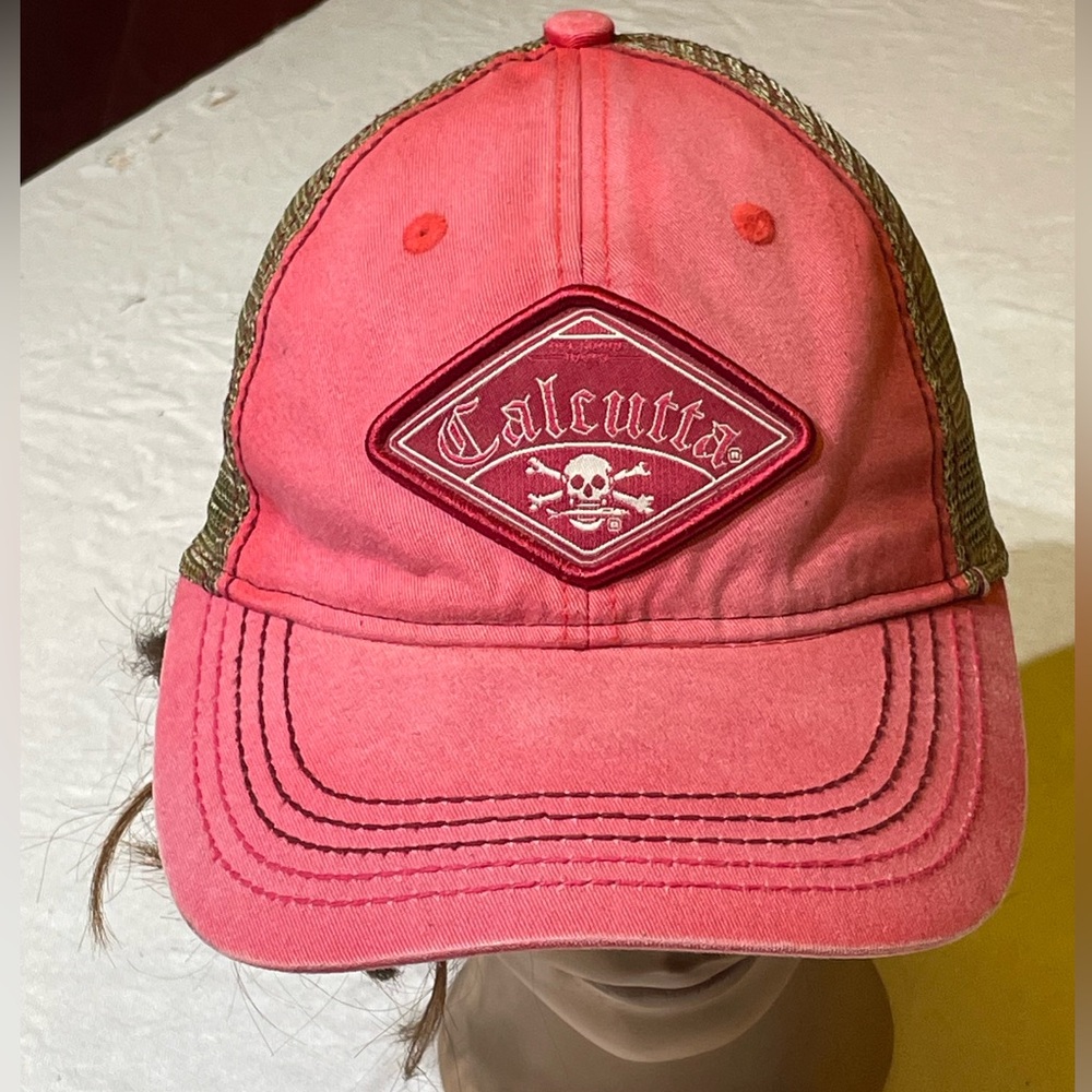 Pink and Brown Women's Hat